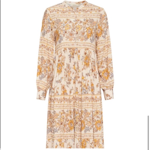 Spell Meadowland Gown in Cream - Picture 12 of 16